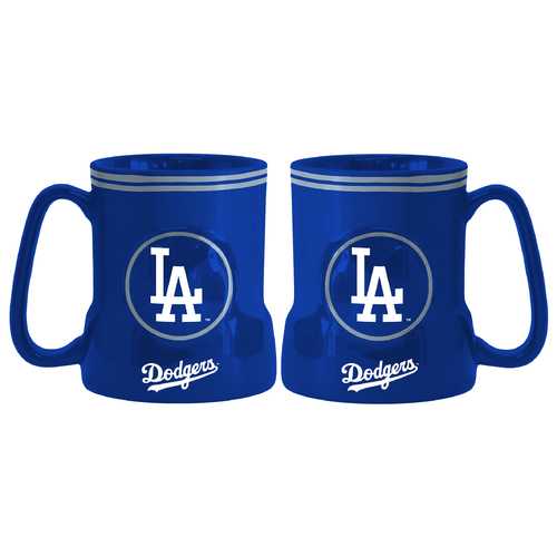 Los Angeles Dodgers Coffee Mug - 18oz Game Time (New Handle)