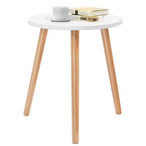 Small Modern Round Coffee Tea Side Table